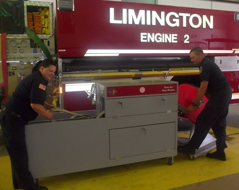 Washer at Limington Fire Dept.