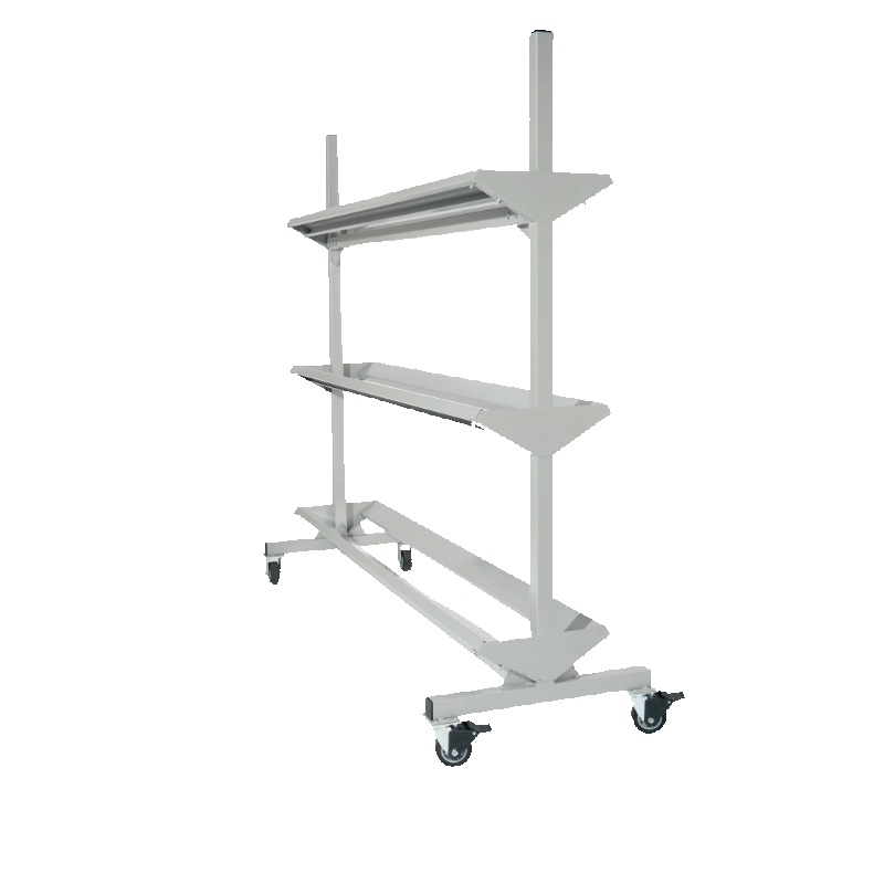3 Tier 5' Portable Hose Rack