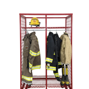 Mobile Gear Storage Locker 24 inches wide 3 position with security